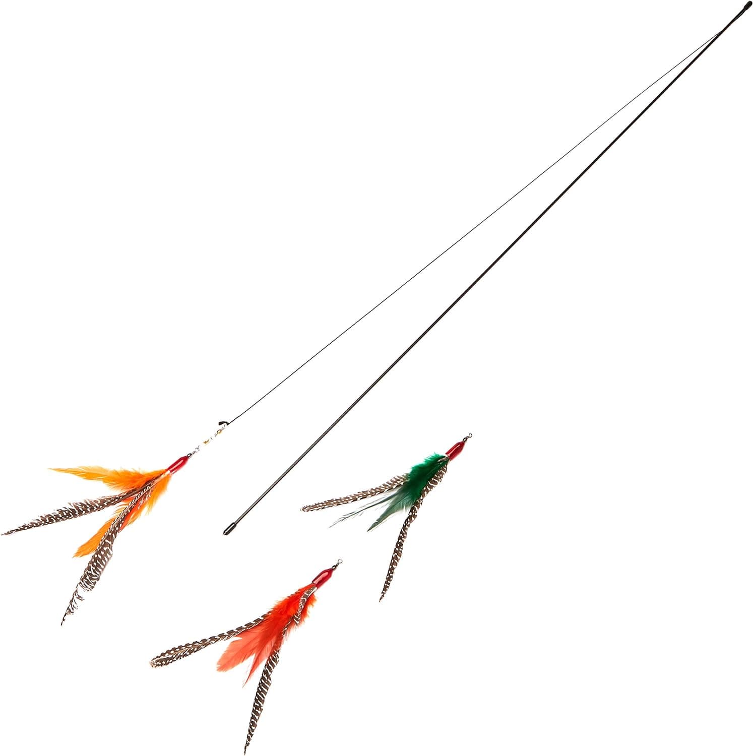 GoCat Da Bird Feather Wand Cat Toy