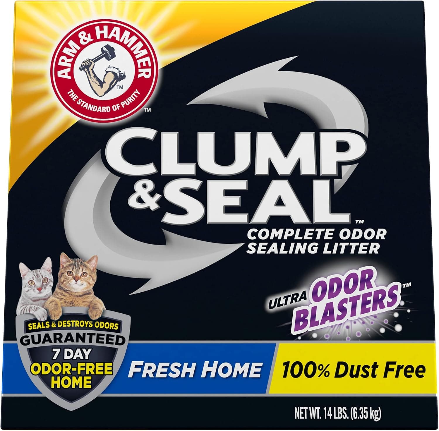 Arm & Hammer Clump & Seal Cat Litter, Fresh Scent