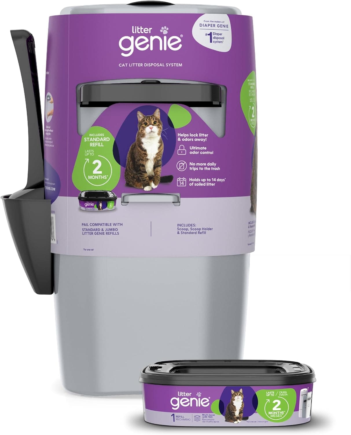 Litter Genie Standard Cat Litter Disposal Pail