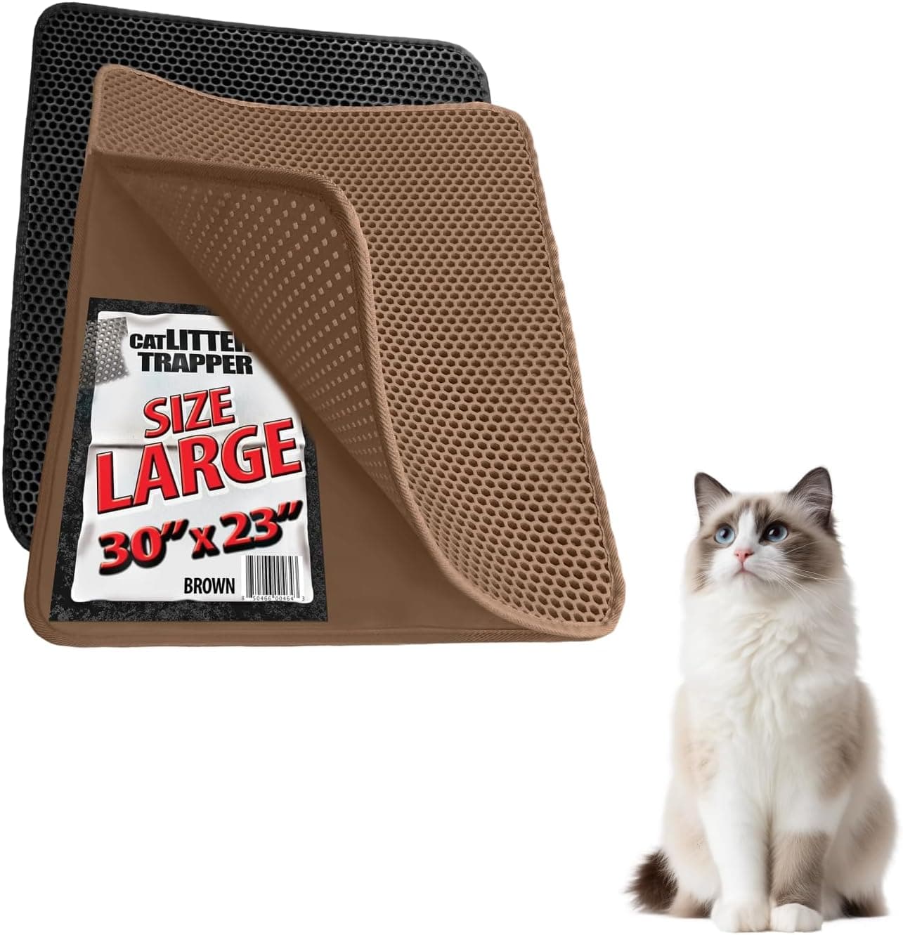 iPrimio Cat Litter Trapper Mat, Double Layer